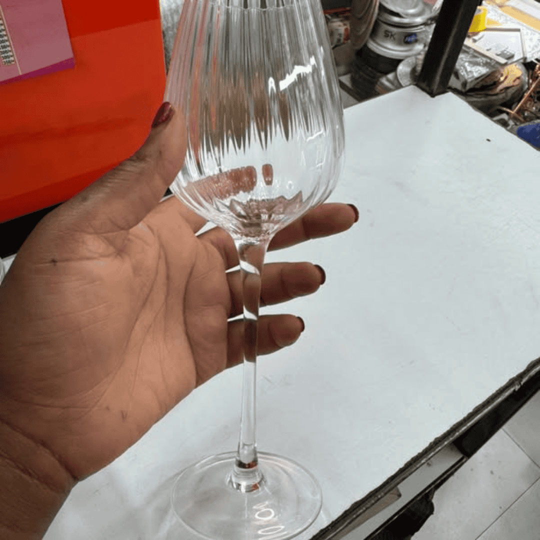 6Pcs Crystal Wine Glass