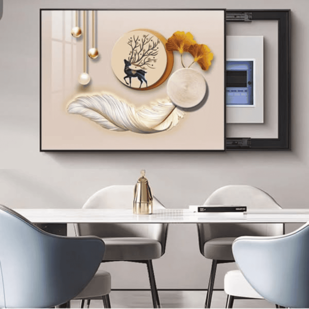 Electric Meter Box Decorative Wall Art Cover
