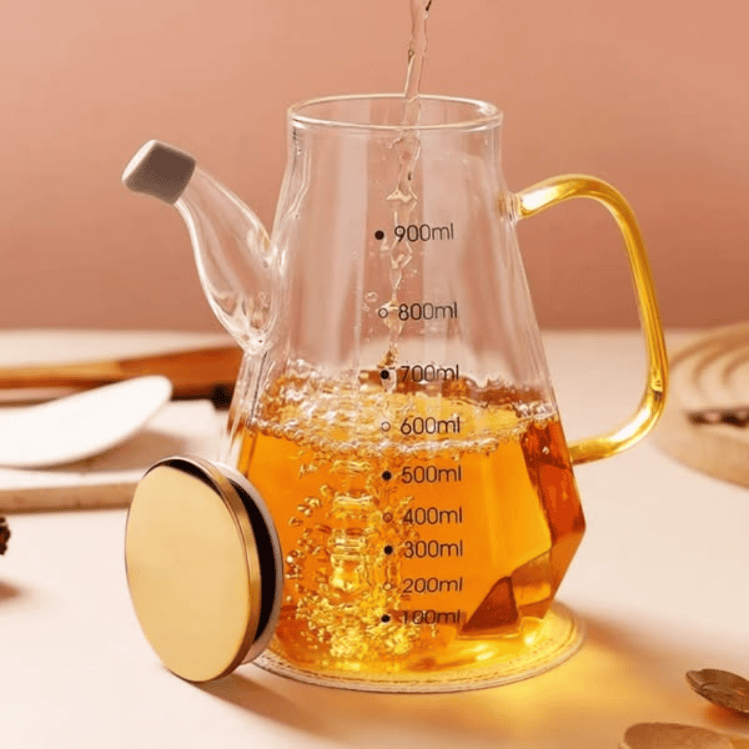 900ml Oil Jar with Spout