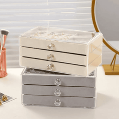 3-Layer Flannel Jewelry Box Drawer