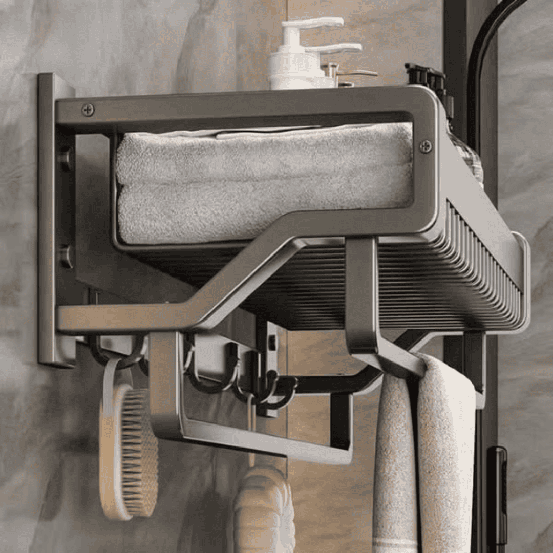Bathroom Wall Mounted Towel Rack