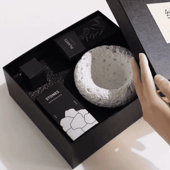 Mushroom Shaped Stone Essential Oil Diffusers Gift Pack