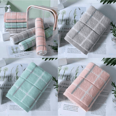 2pcs 100{2065b22fa491b266a992e40606aaf4f3b30023166bdd0a41802df372cc64f91d} Cotton Hand Towel