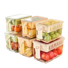 4L fridge storage with handle