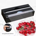 2 in 1 Bamboo wrap dispenser with cutter