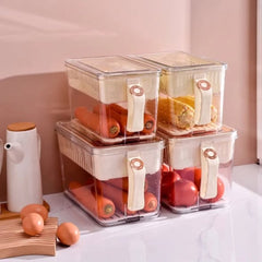 4L fridge storage with handle