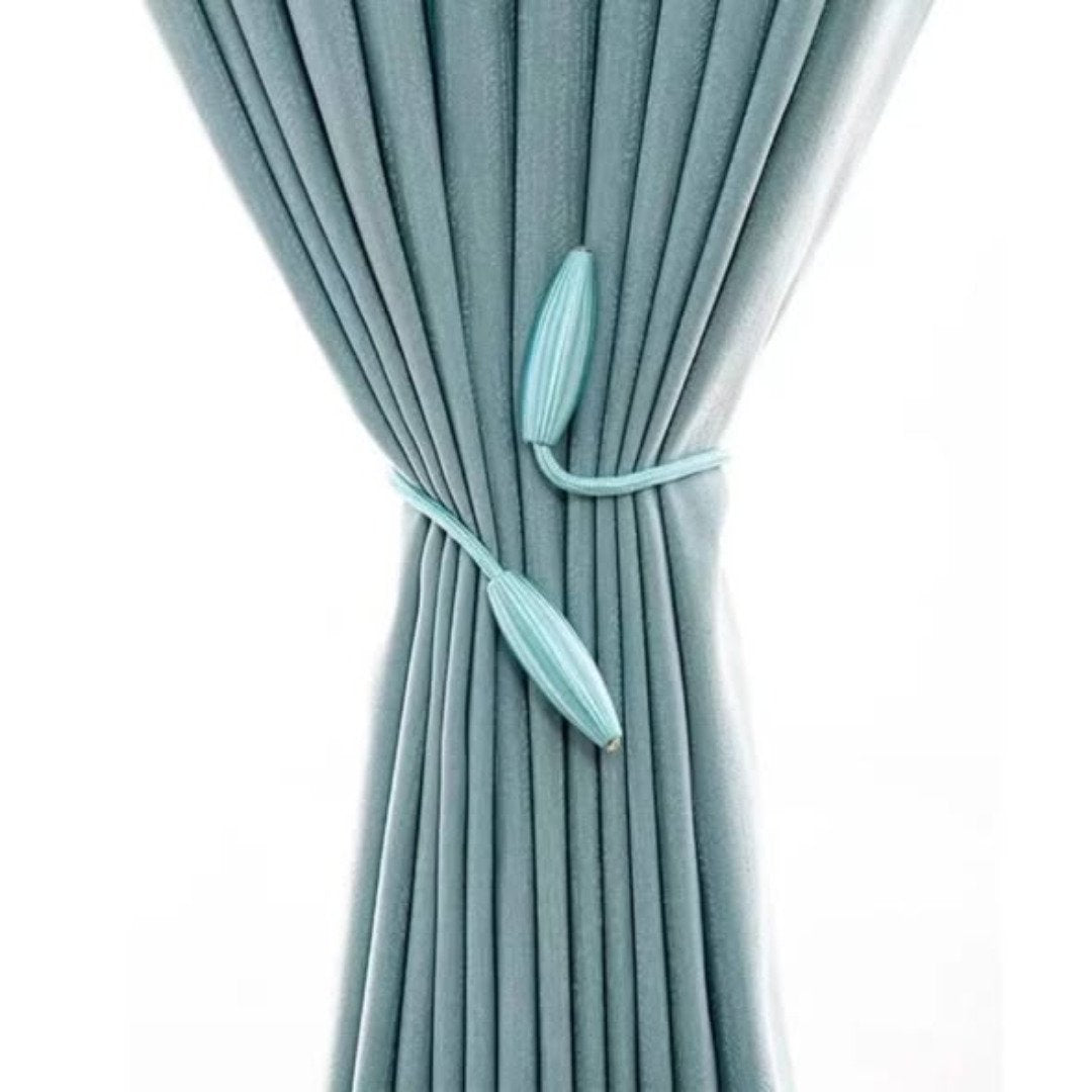 Curtain buckle tie down