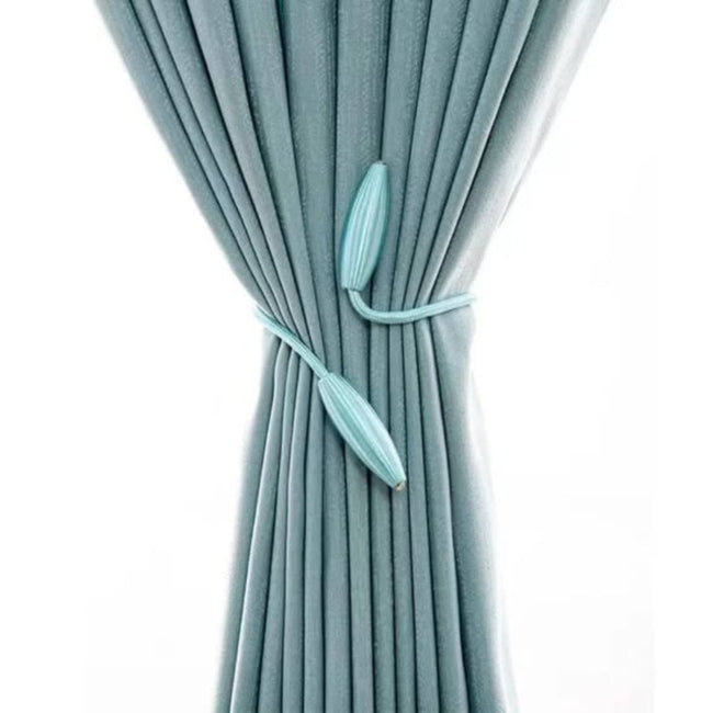 Curtain buckle tie down