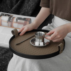 Single Metallic Tray