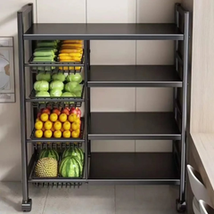Multifunctional Strong Metallic Kitchen Rack
