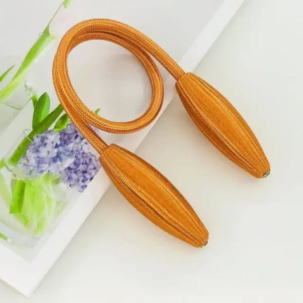 Curtain buckle tie down