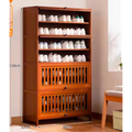 9Layer Bamboo Shoe Rack/Storage Cabinet