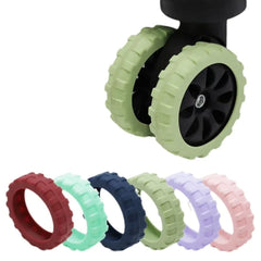 Silicone Stretch Suitcase Wheel Covers