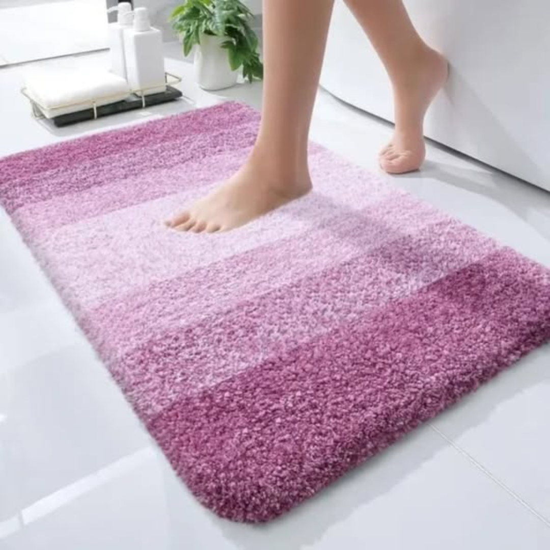 Anti slip absorbent soft modern carpet
