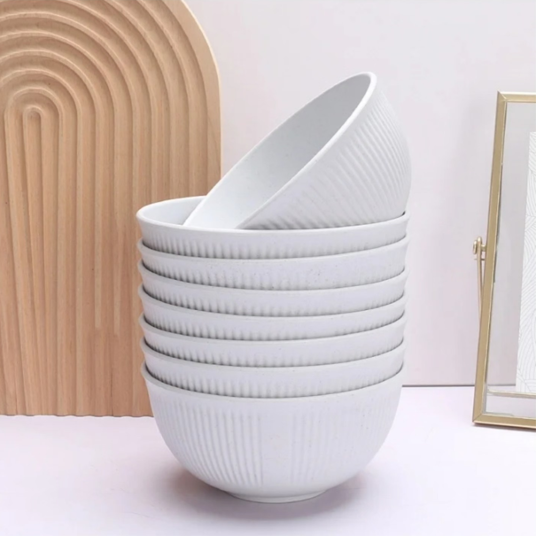 6 pcs Plates and 6 pcs Bowls