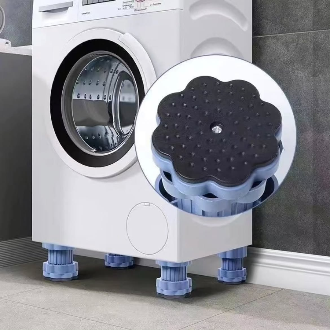4pcs Heavy-Duty Adjustable Anti-Vibration Feet Pads