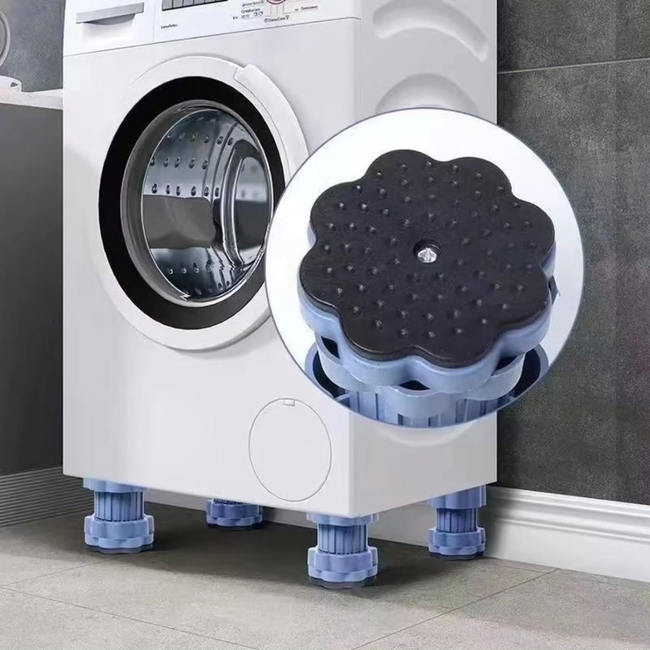 4pcs Heavy-Duty Adjustable Anti-Vibration Feet Pads