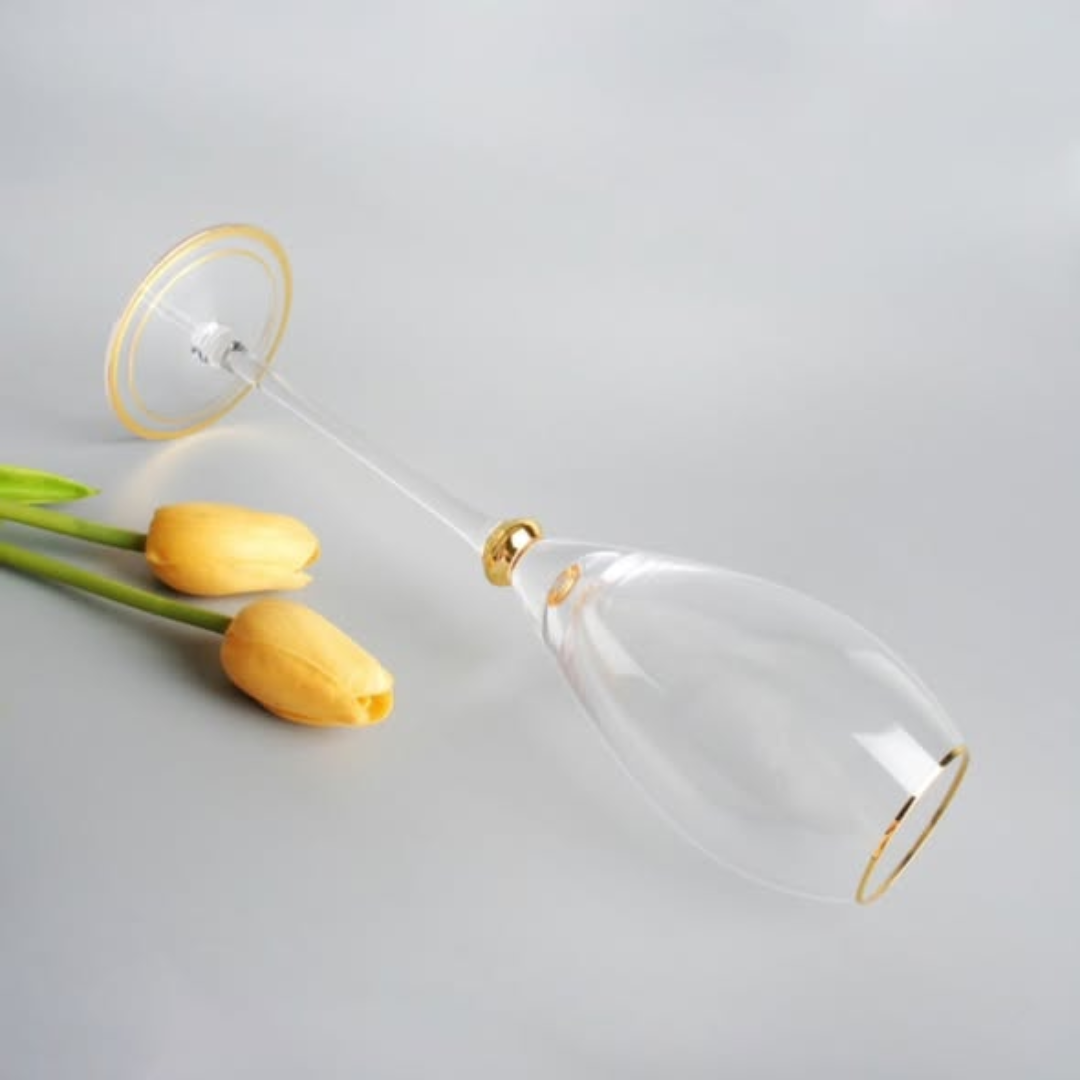 Long Wine Glasses