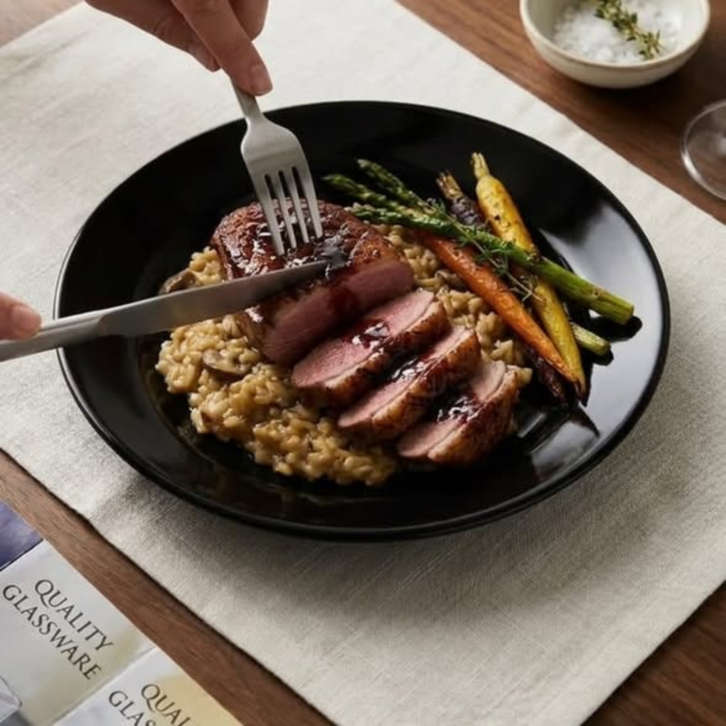 Ceramic Black Plate