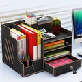 Bamboo Desk Organizer