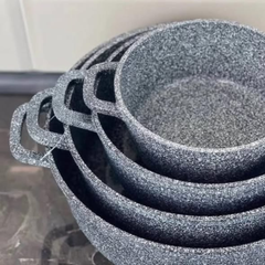 4 pcs Edenberg Granite Cookware Set