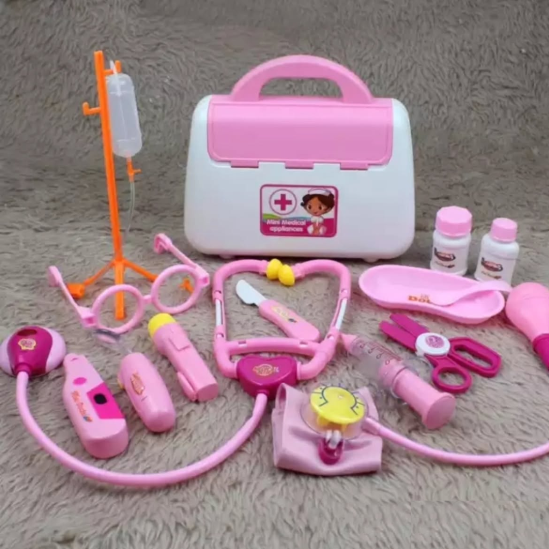17-Piece Children's Doctor Pretend Play Set
