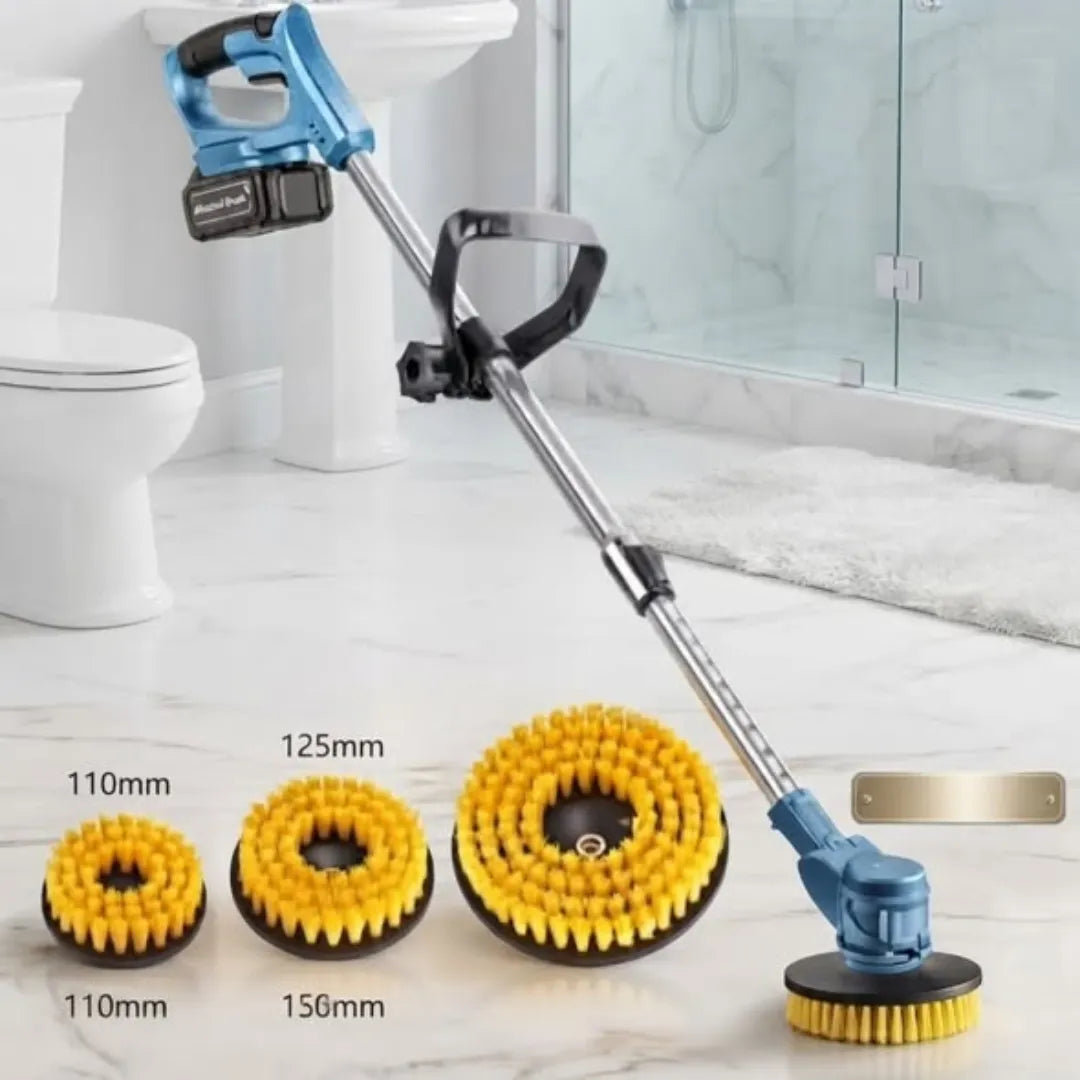 3 in 1 3pc Brush Electric Spin Scrubber