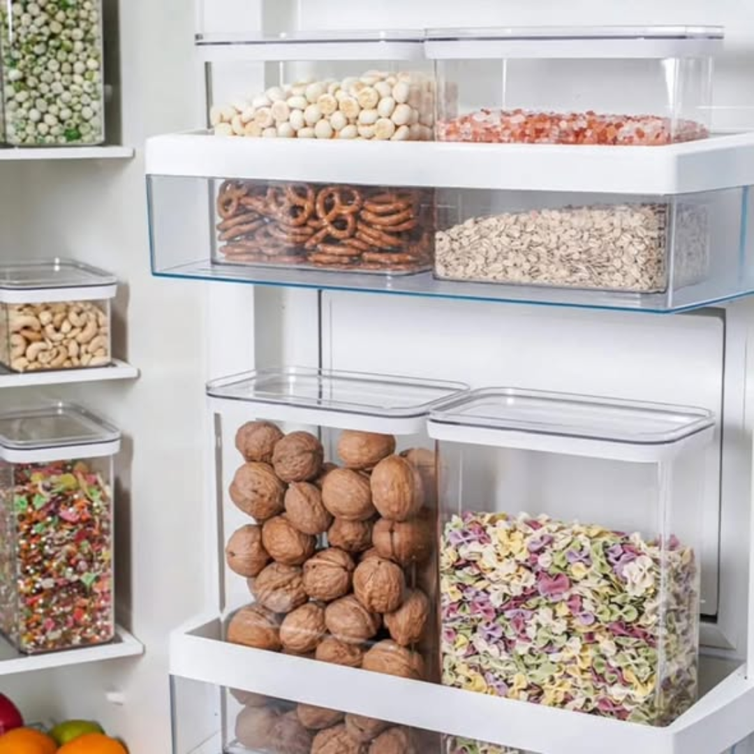 Acrylic Airtight storage containers