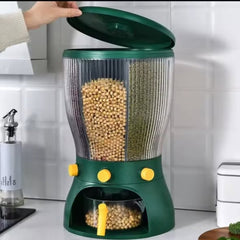 Partitioned Rotating Cereal dispenser