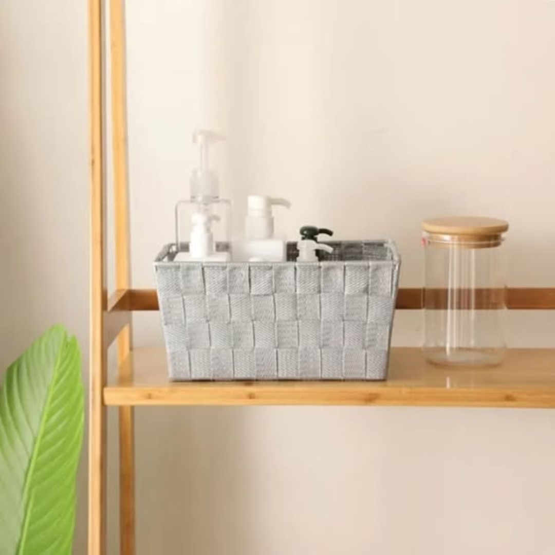 Hand-Woven Natural Fiber Baskets