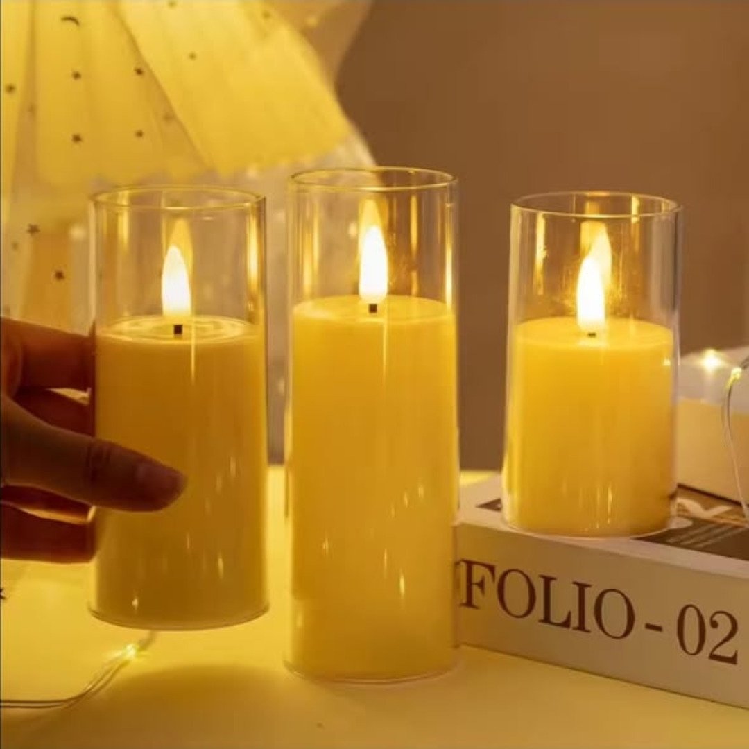 3PCS SET LED CANDLES