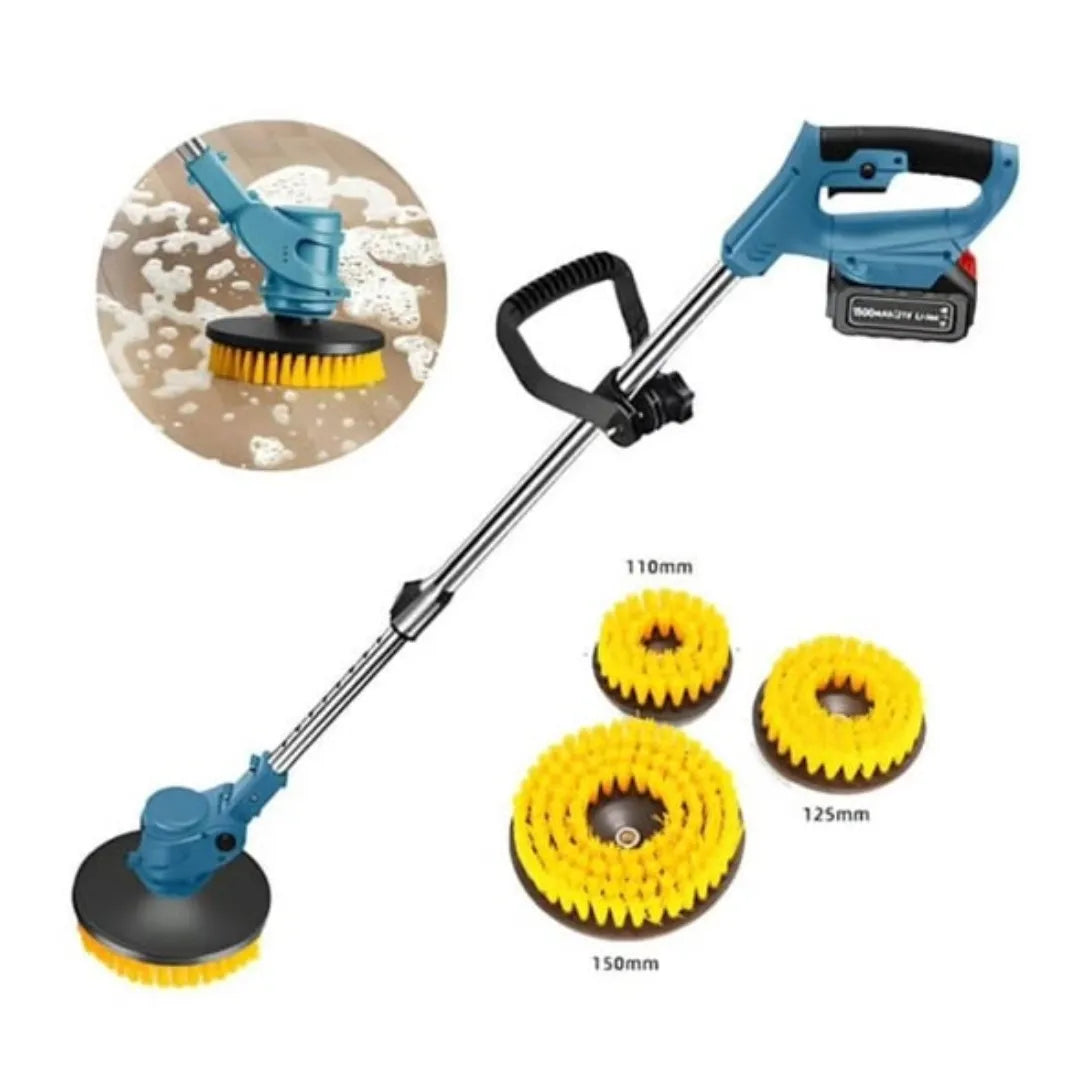 3 in 1 3pc Brush Electric Spin Scrubber