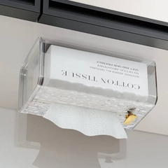 Wall-Mounted Acrylic Transparent Tissue Box