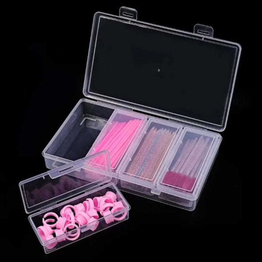 4+1pcs Small Storage Box Desktop Organizer