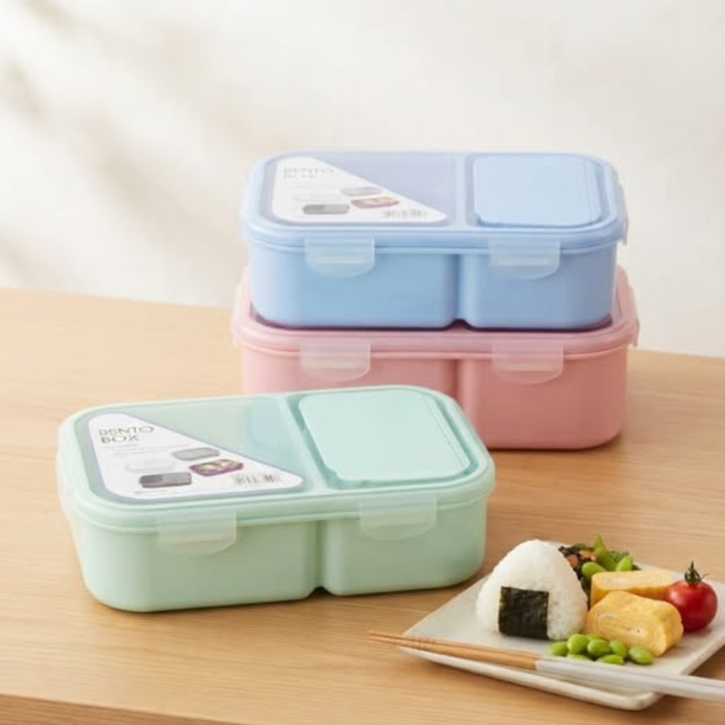 2-Compartment Bento Lunch Box