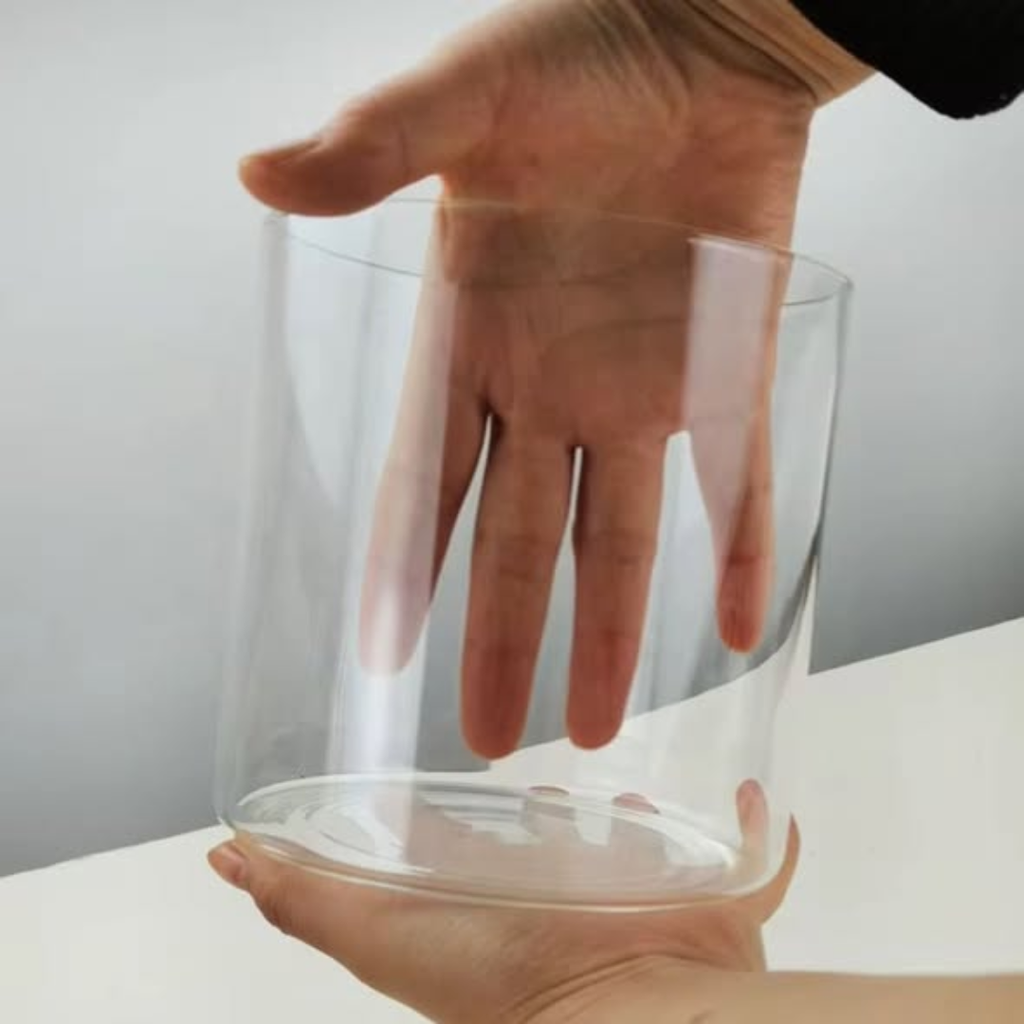 Airtight borosilicate glass storage jars