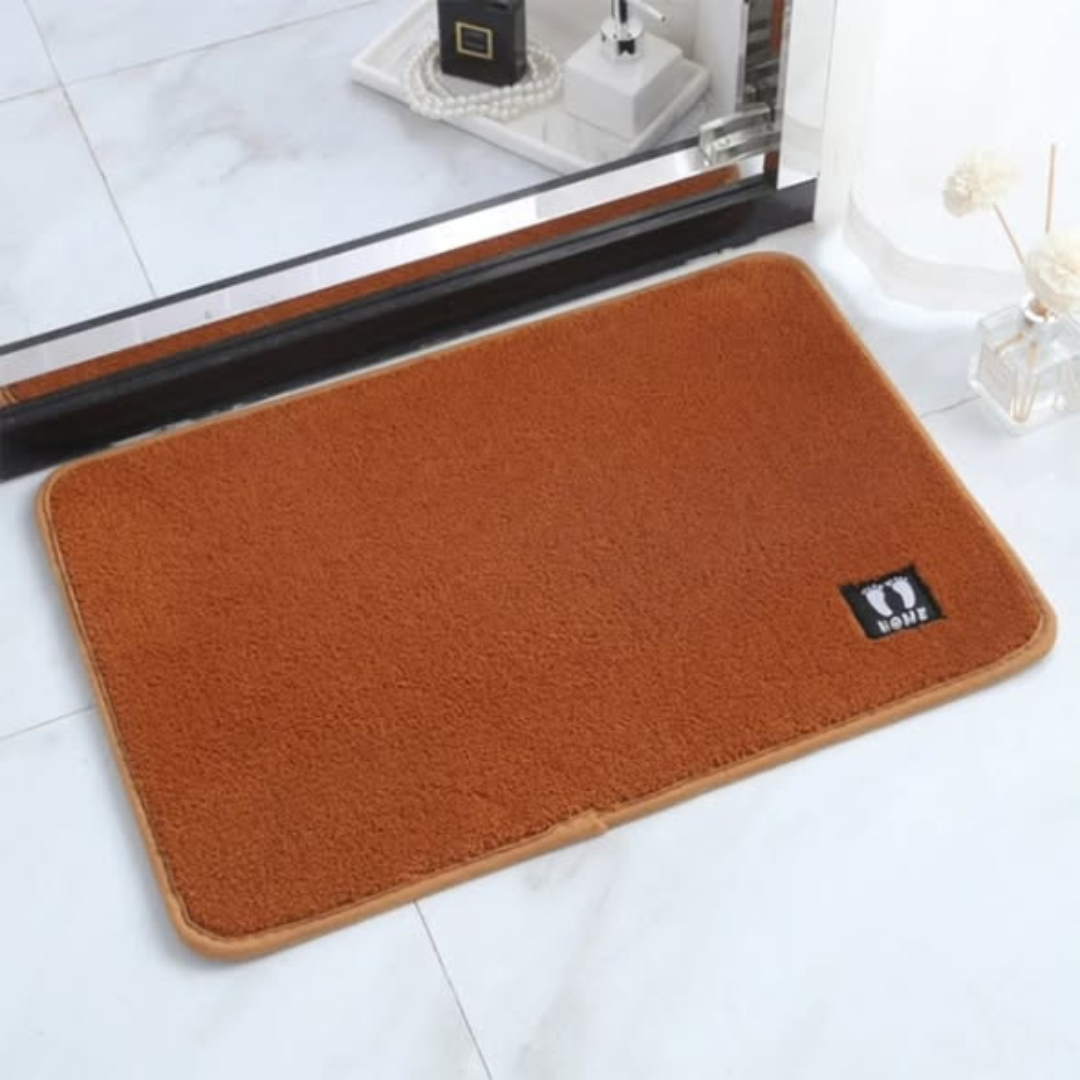 Antslip and absorbent door mats