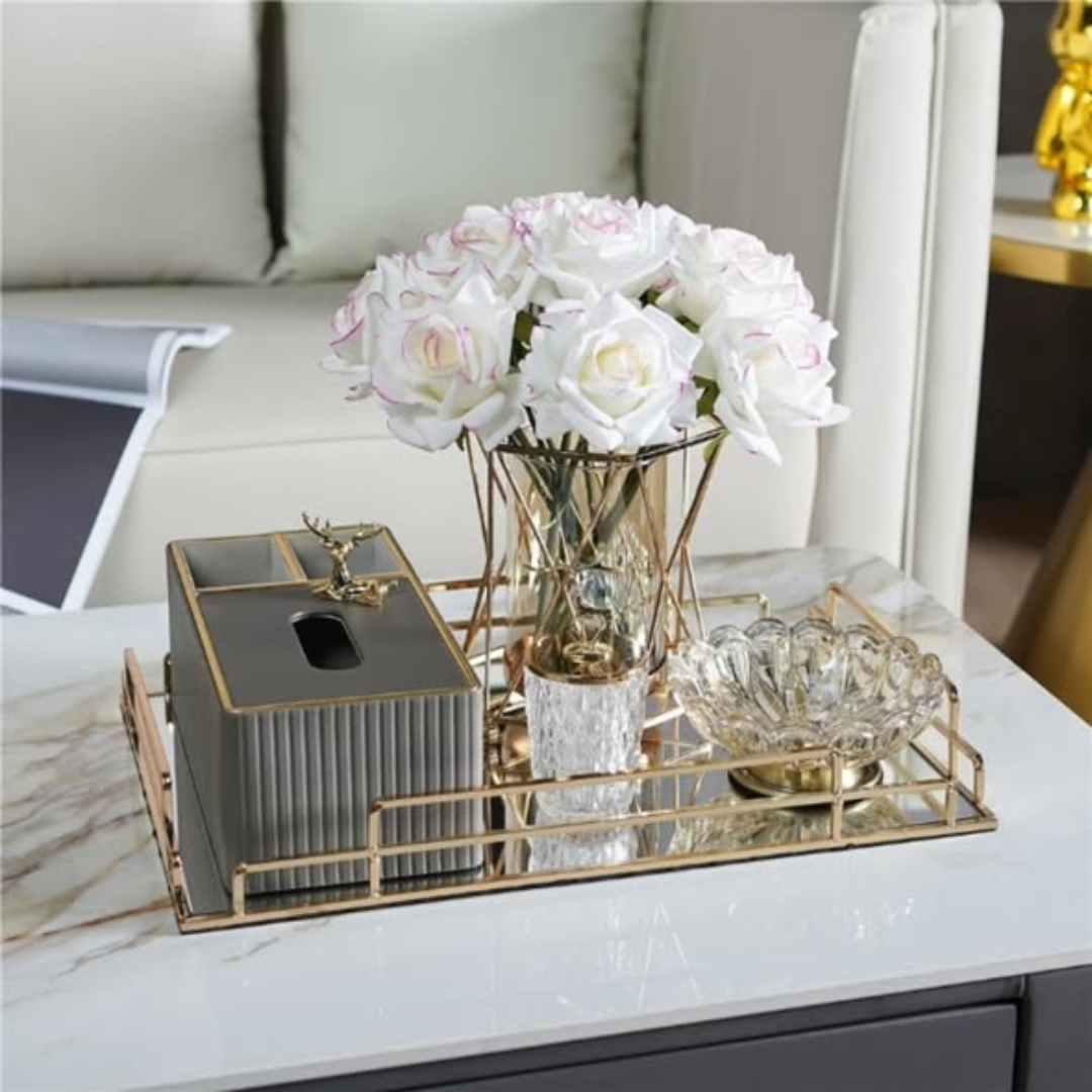 Rectangle Mirror Tray