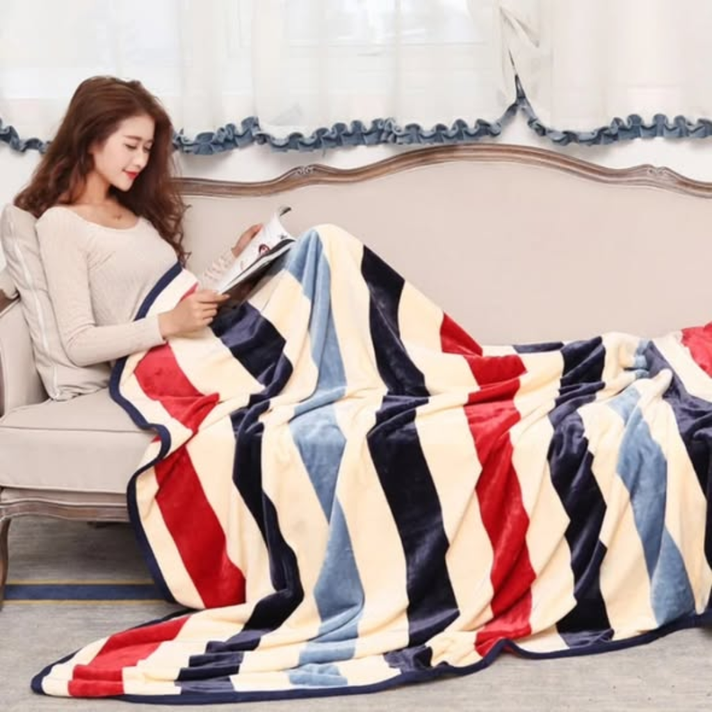 Soft fleece blankets