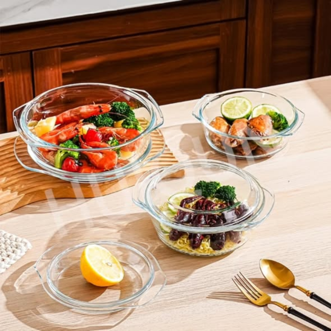 3 pcs Casserole Set