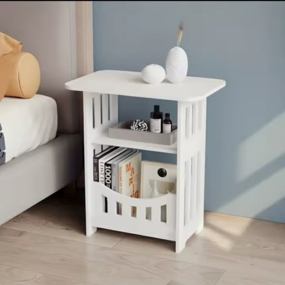 Modern Nordic Style Wooden Storage Table