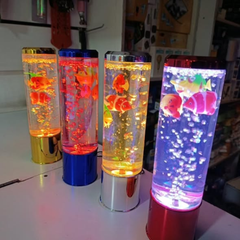 LED Water Bubble Aquarium Fish Tank