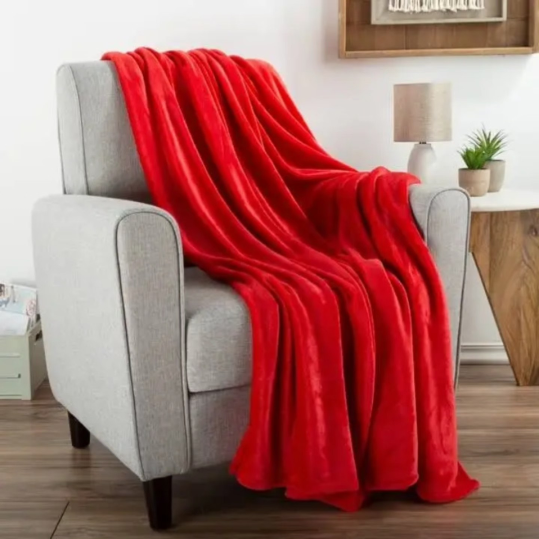 Soft fleece blankets