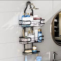 Wall-Mounted Shower Organizer Rack