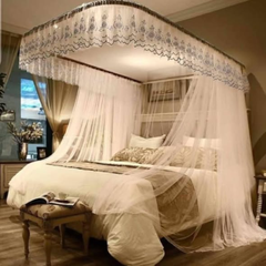 Two-Stand Mosquito Nets with Sliding Rails