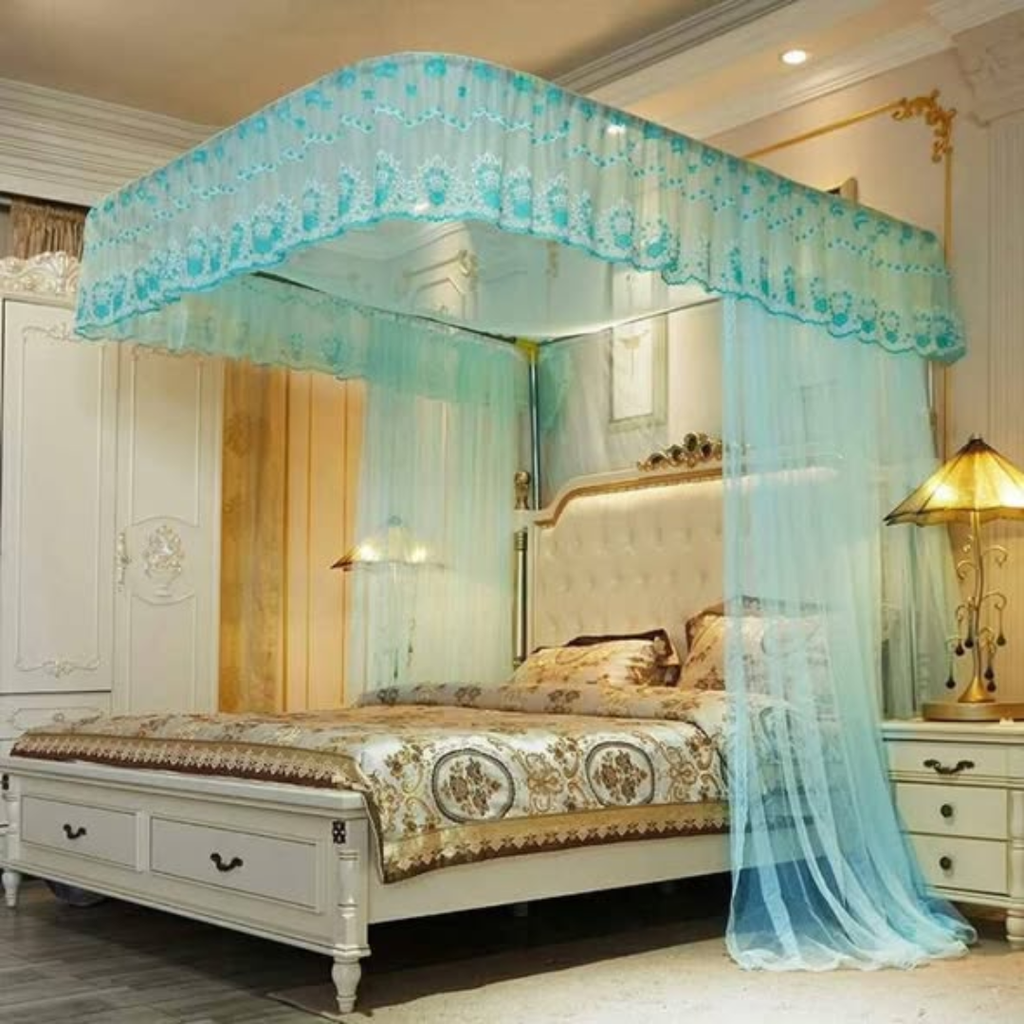 Two-Stand Mosquito Nets with Sliding Rails