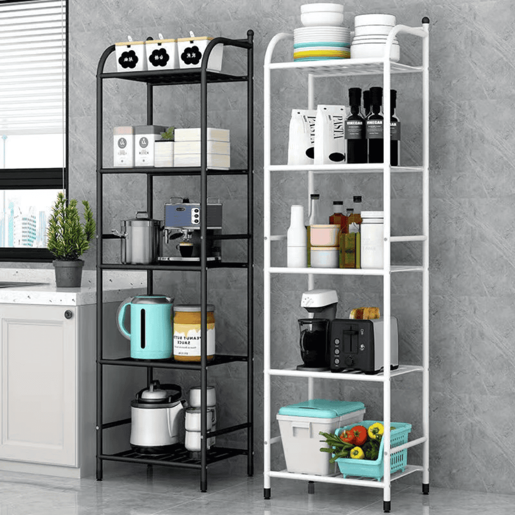 5 Tier Metallic Rack