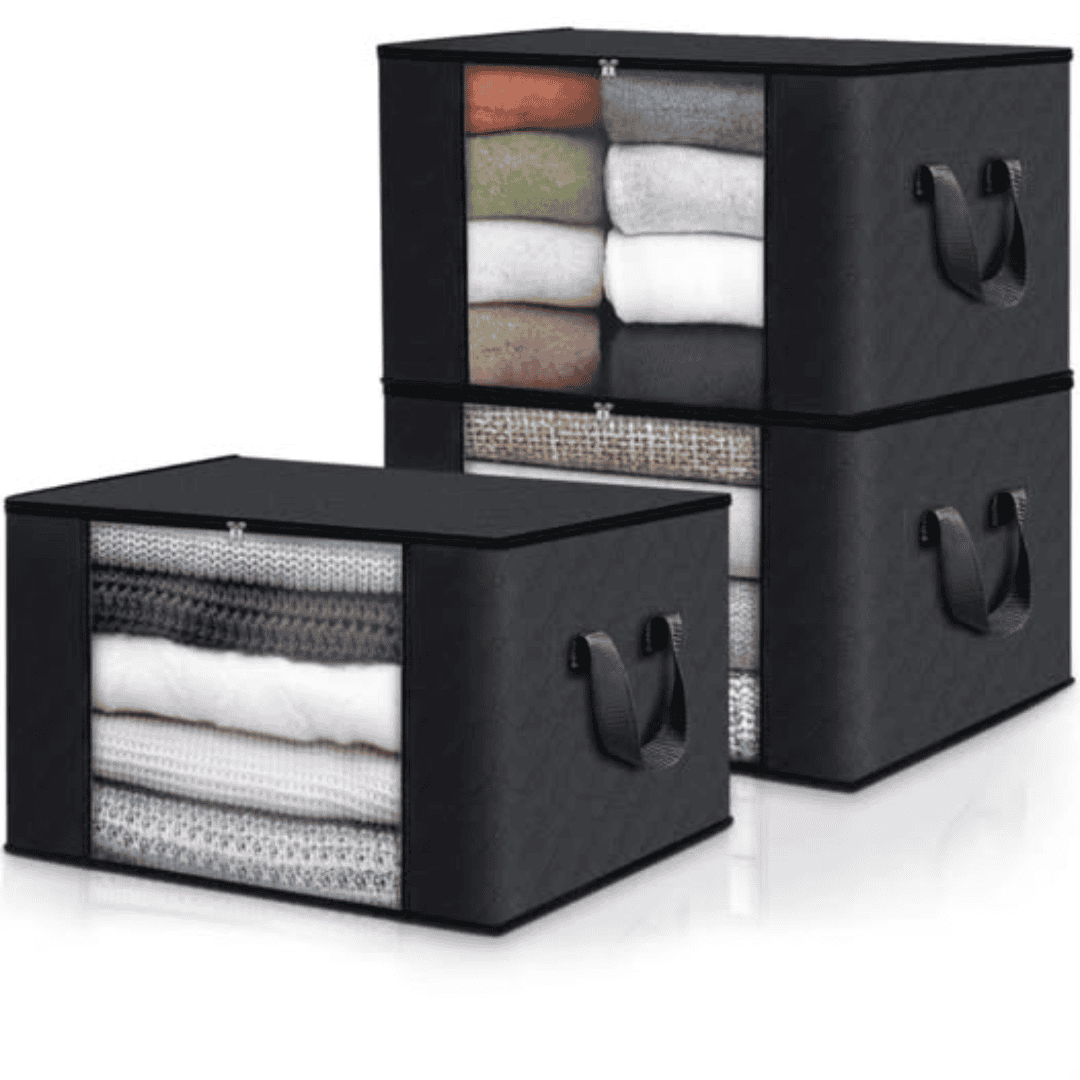 Duvet Storage Bag Organizer with Reinforced Handle