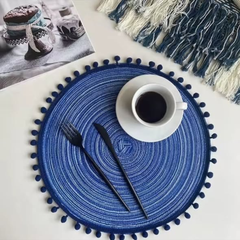 6pcs Round Table Placemats