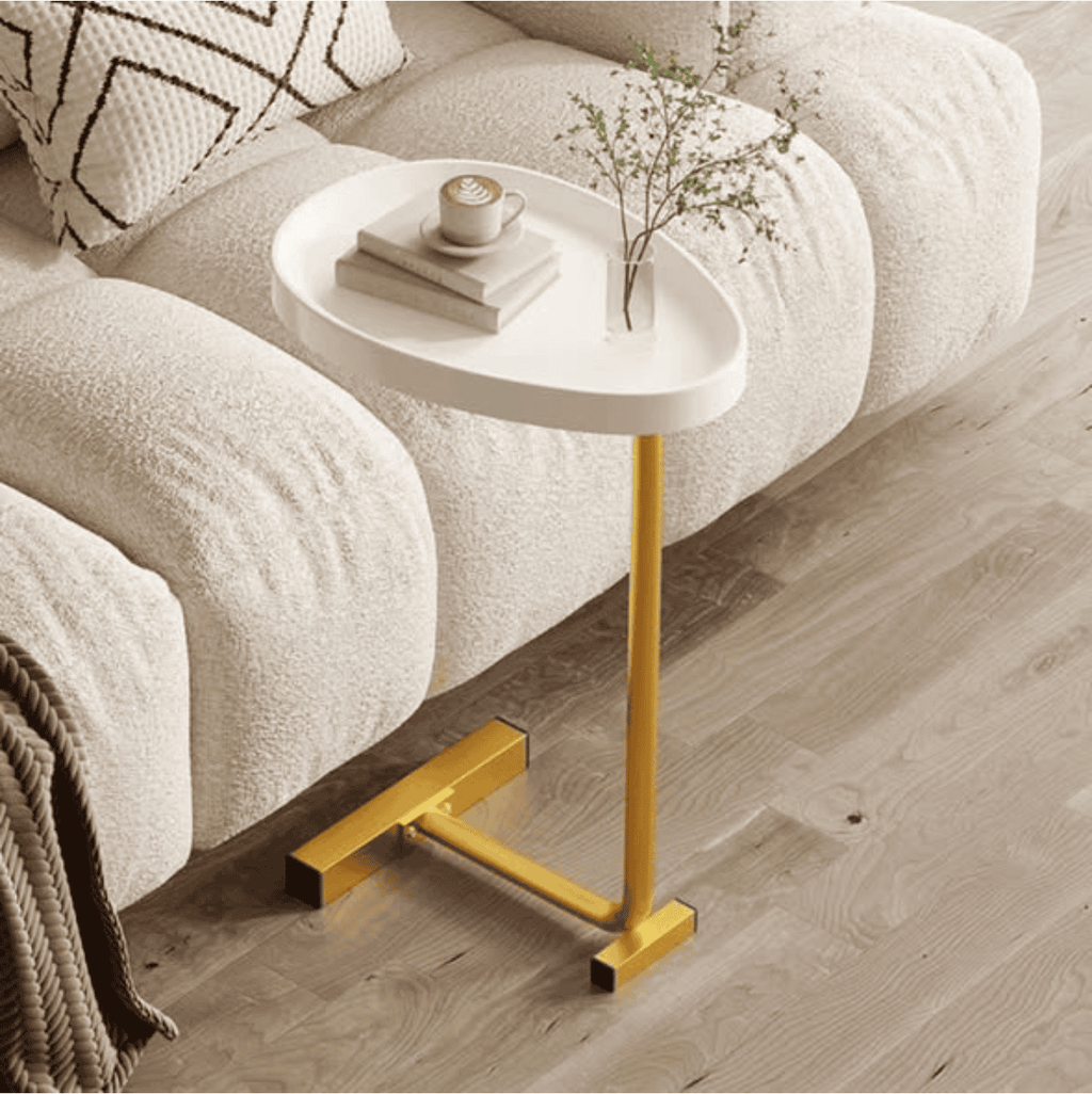 Coffee Table Side Table C-Shaped